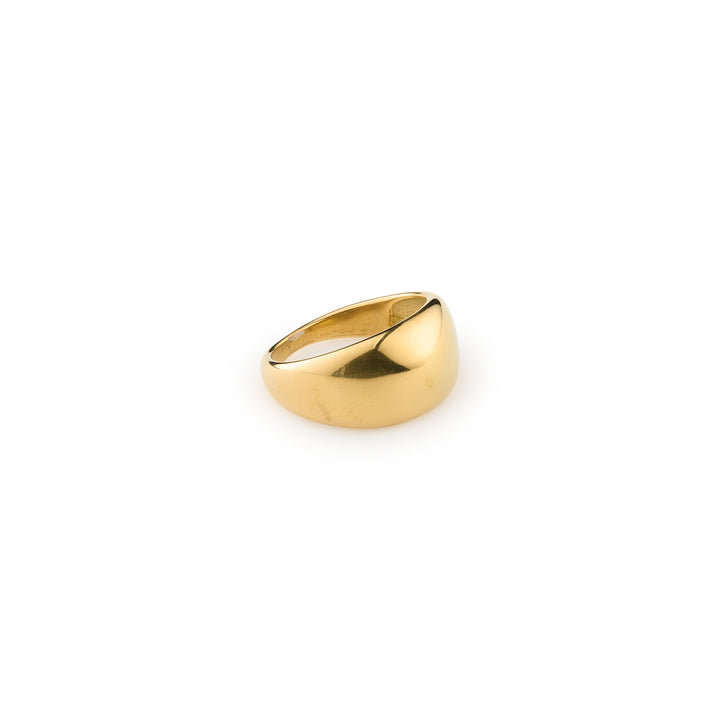 Venus - Välvd Dome Ring Chunky Rostrfritt Stål
