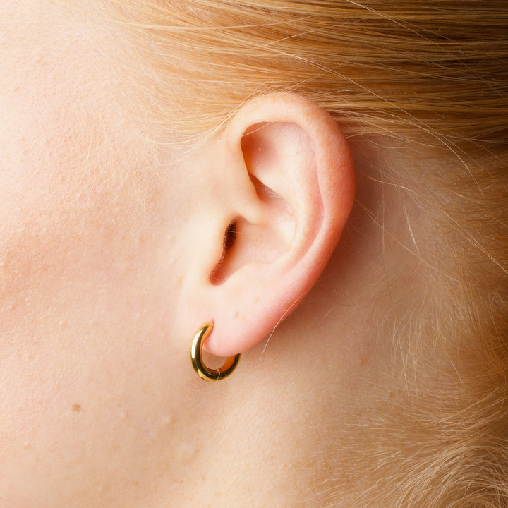 Hollie - Hoops Örhängen 13mm Rostfritt stål