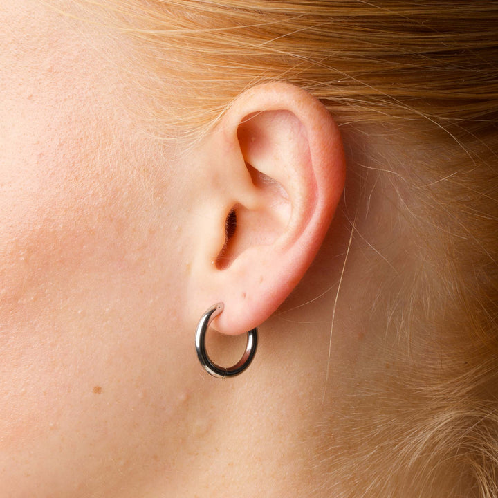 Hollie - Hoops Örhängen 17mm Rostfritt stål
