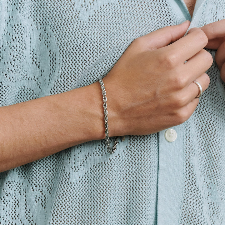 Gustav - Repkedjearmband Rostfritt Stål