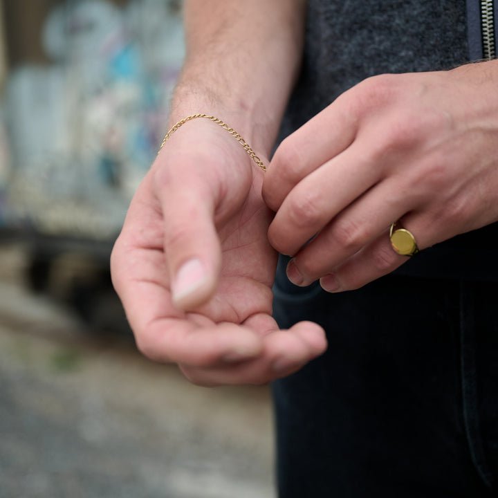 Hugo - Kedjearmband Rostfritt Stål