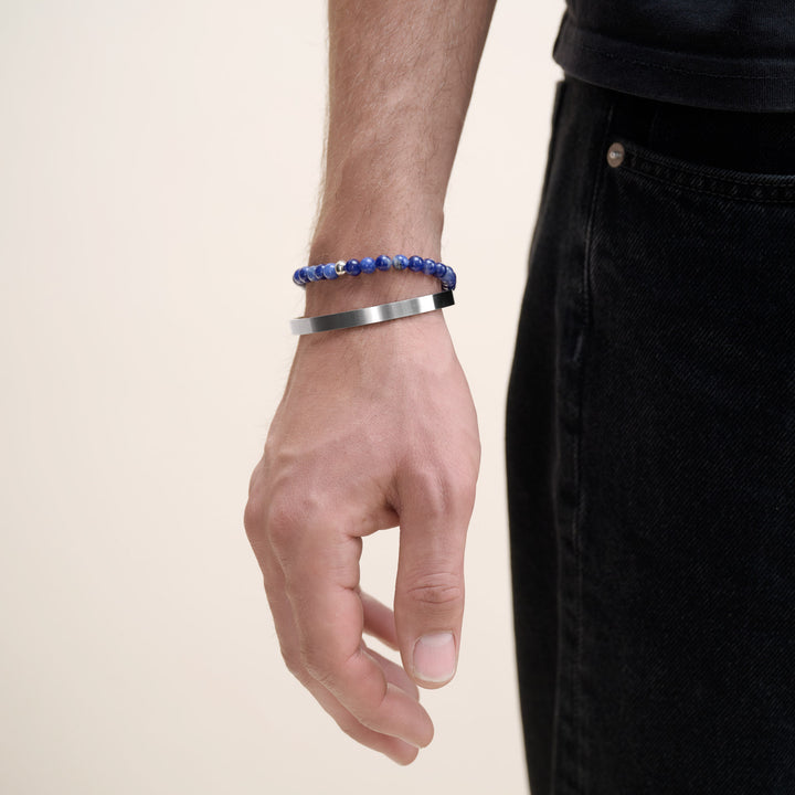 Tristan - Sleek Bangle Armband Rostfritt Stål