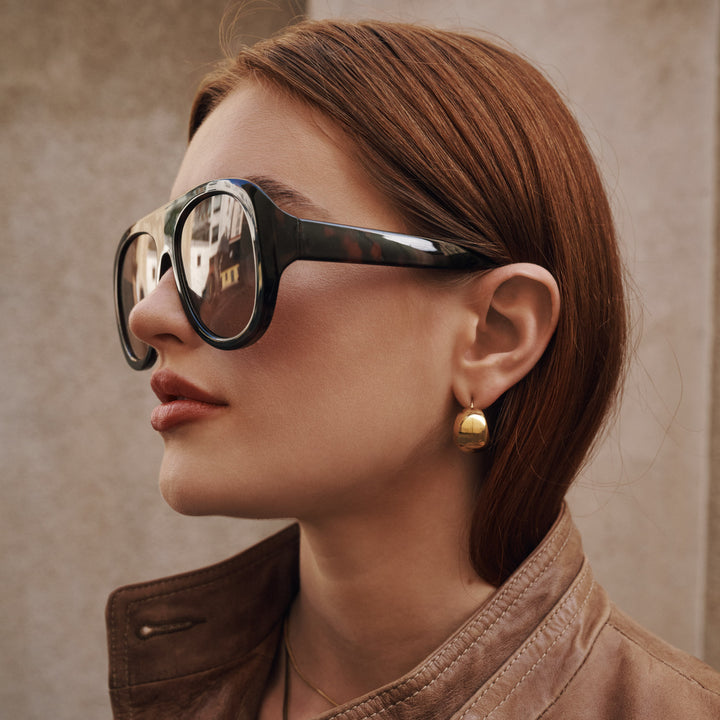 Selena - Chunky Studs Örhängen Rostfritt Stål