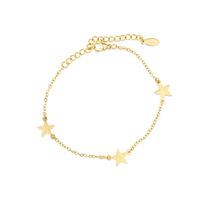 Majda - Armband Stjärnor Rostfritt Stål