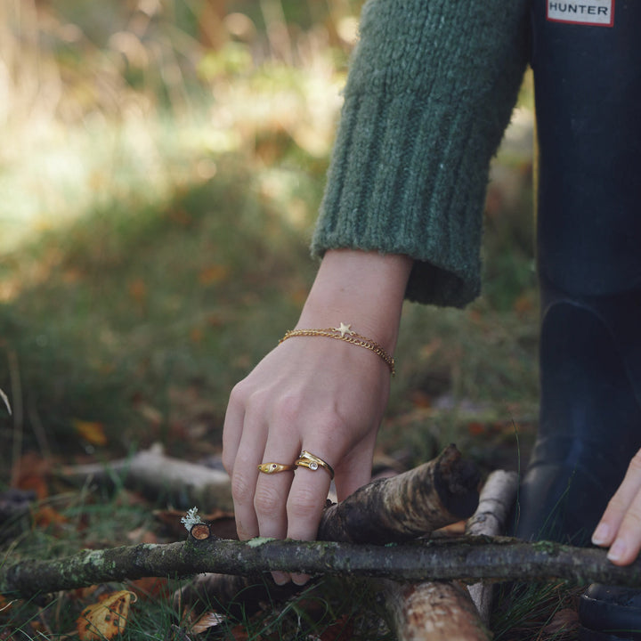 Majda - Armband Stjärnor Rostfritt Stål