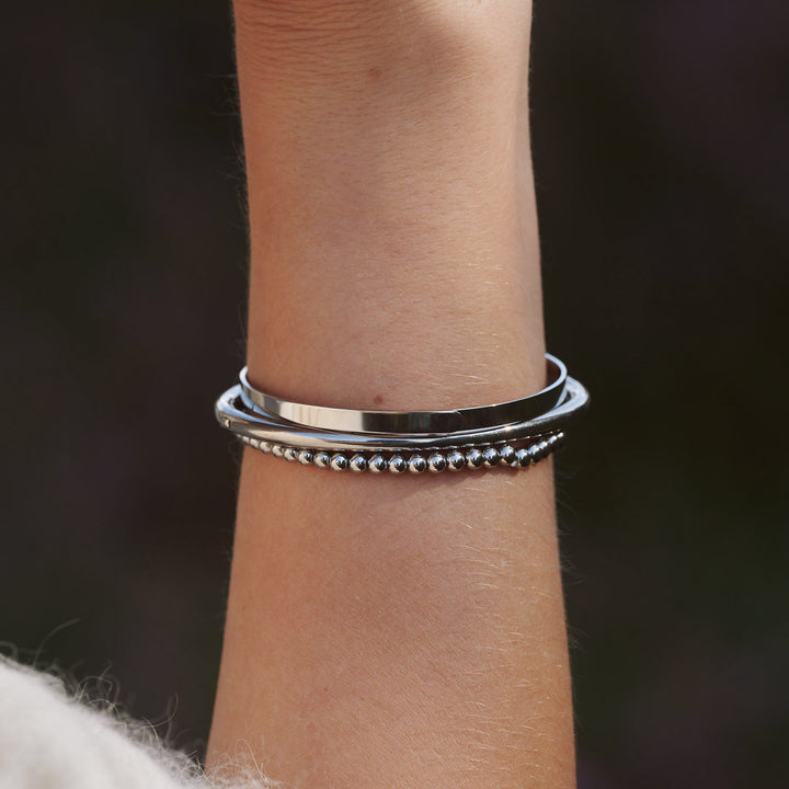 Gisele - Essential Bangle Armband Rostfritt Stål