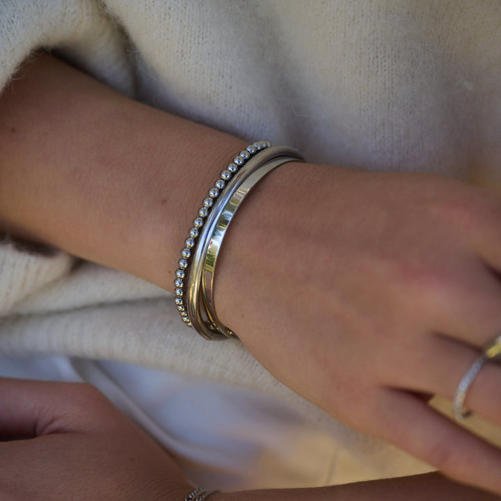 Gisele - Essential Bangle Armband Rostfritt Stål