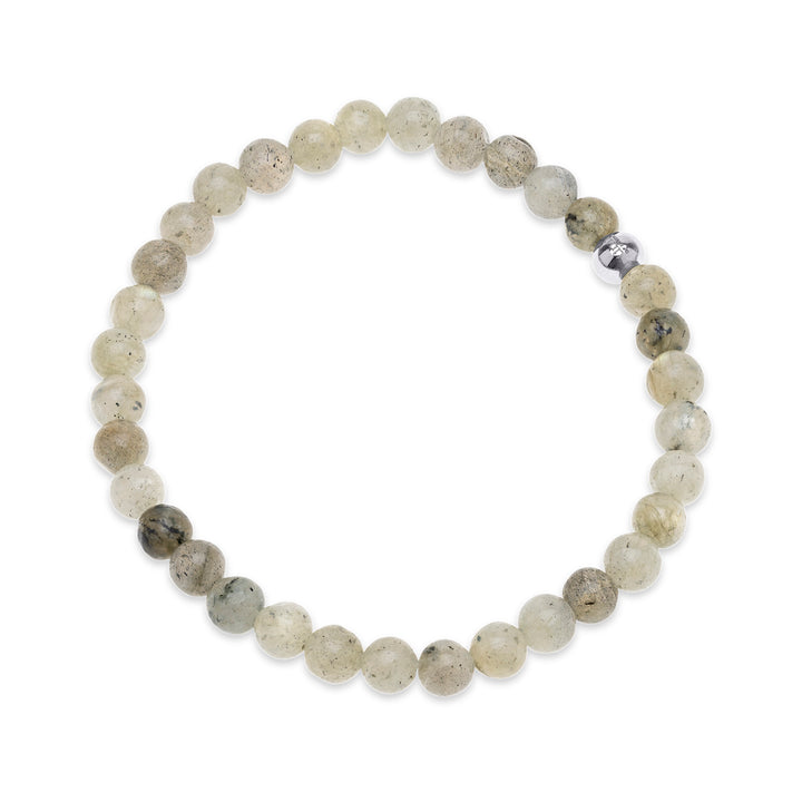 Erik - Armband Stenkulor Rostfritt Stål