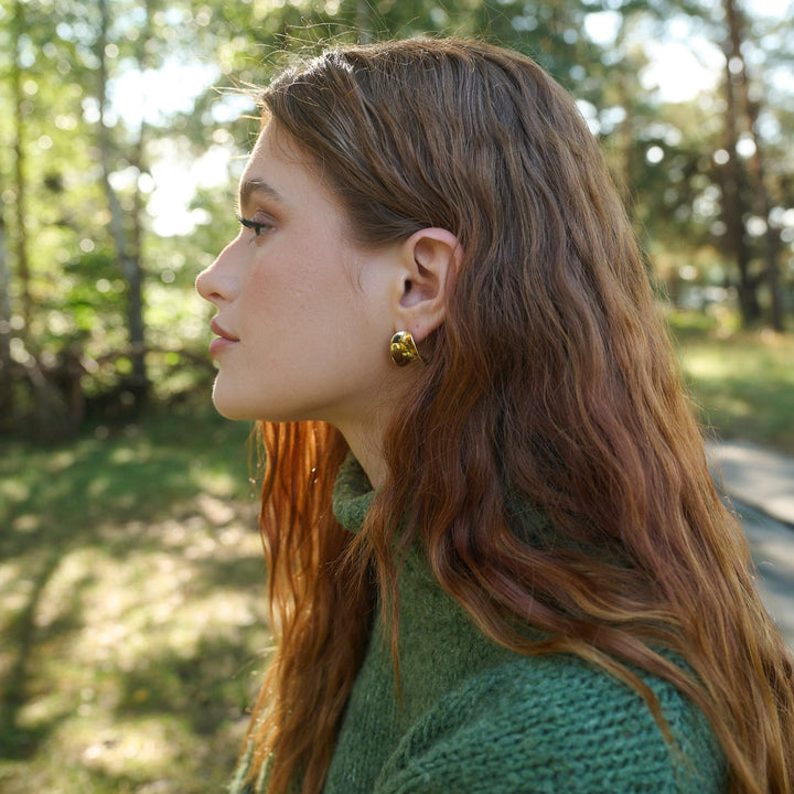 Piper - Statement Örhängen Rostfritt Stål