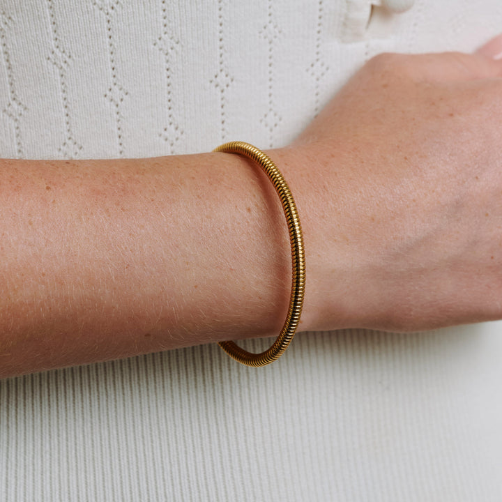 Miva - Rundat kedjearmband Rostfritt Stål