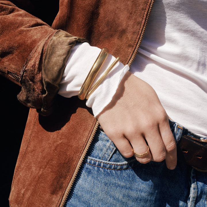 Miva - Rundat kedjearmband Rostfritt Stål