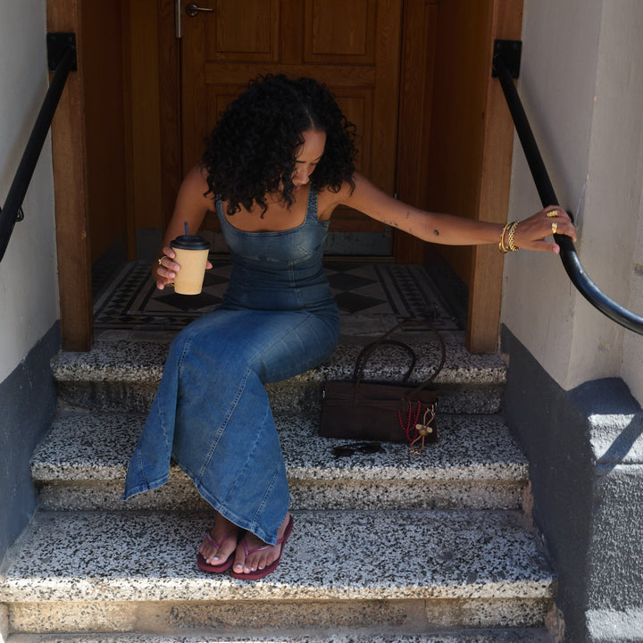 Ruth - Chunky Kedjearmband Rostfritt Stål