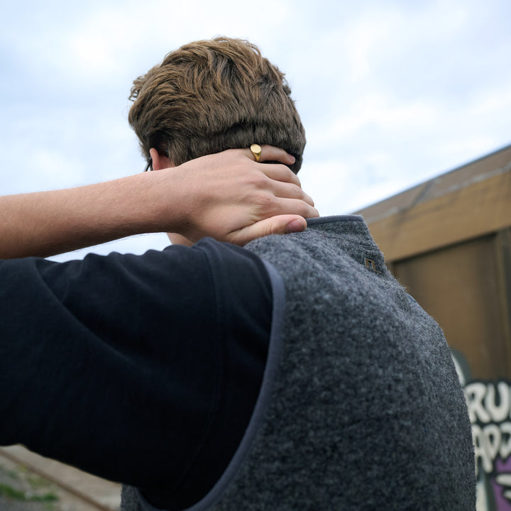 Ian - Signetring Rostfritt Stål