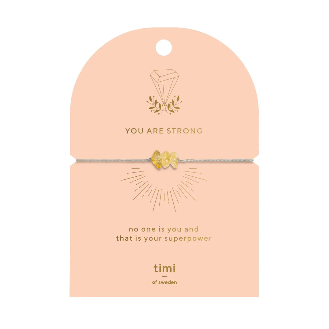 Citrine Chip Bracelet