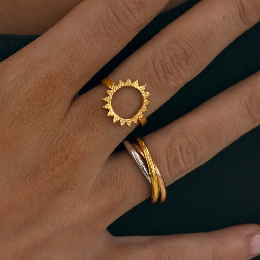 Jules - Trippel Färgring i Rostfritt Stål Timi of Sweden