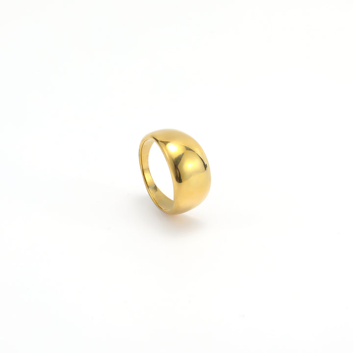 Venus - Välvd Dome Ring Chunky Rostrfritt Stål