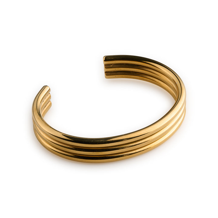 Elvira - Trippel Bangle Armband Rostfritt Stål