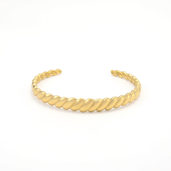 Isabel - Croissant Bangle Armband Rostfritt Stål