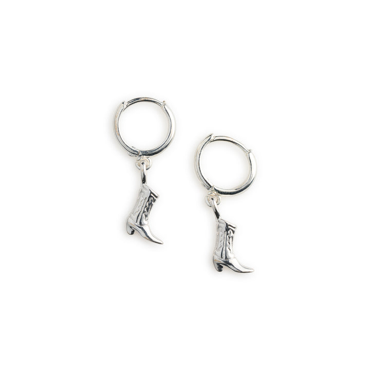 Wendy - Cowboy Boot Hoops Örhängen