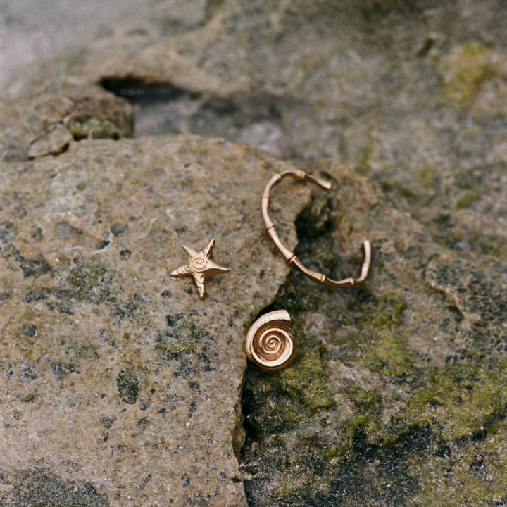 Tyra - Bambu Bangle Armband Rostfritt Stål