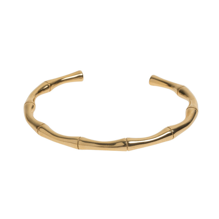 Tyra - Bambu Bangle Armband Rostfritt Stål