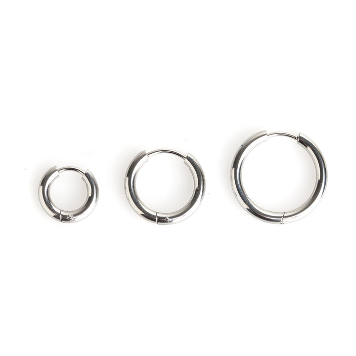 Hollie - Hoops Örhängen 13mm Rostfritt stål