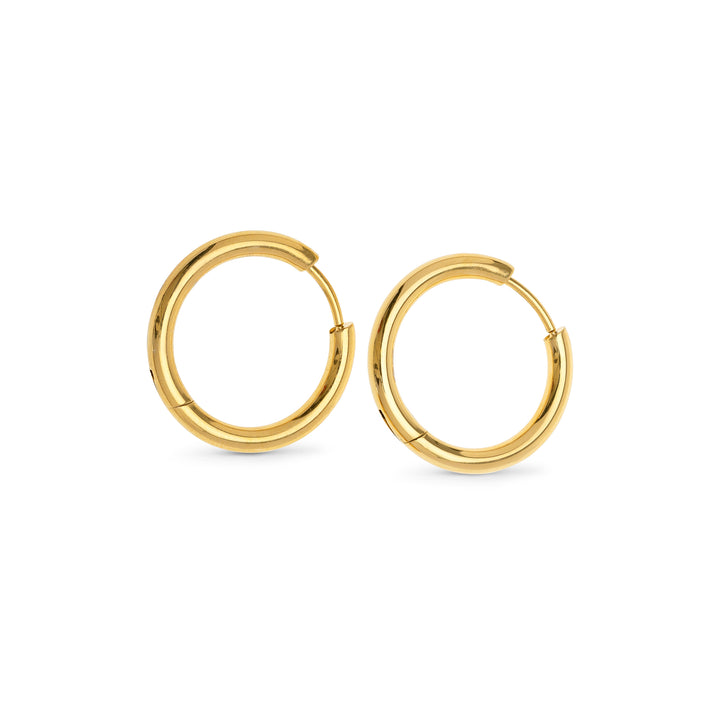 Hollie - Hoops Örhängen 13mm Rostfritt stål