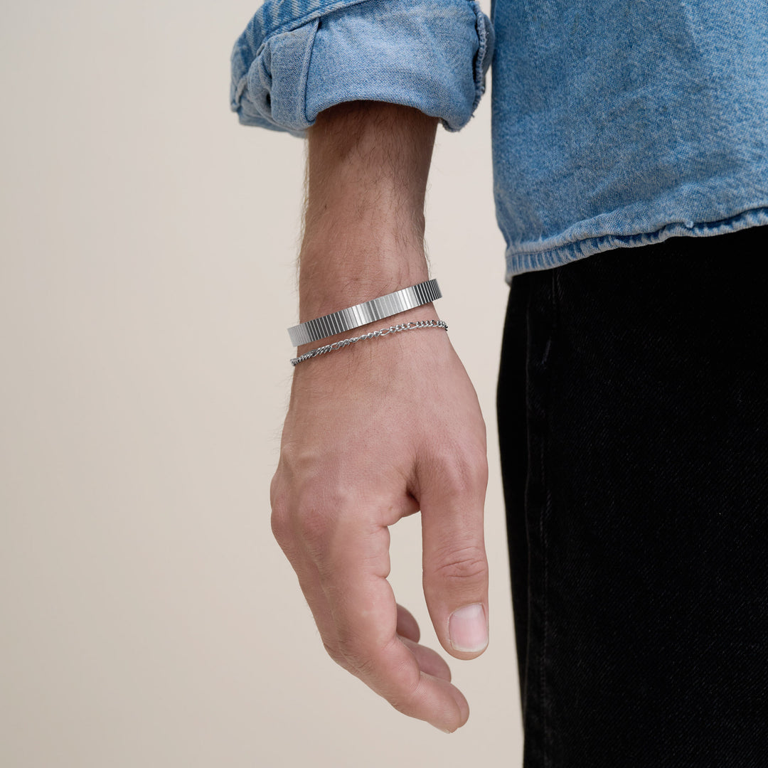 Hugo - Kedjearmband Rostfritt Stål