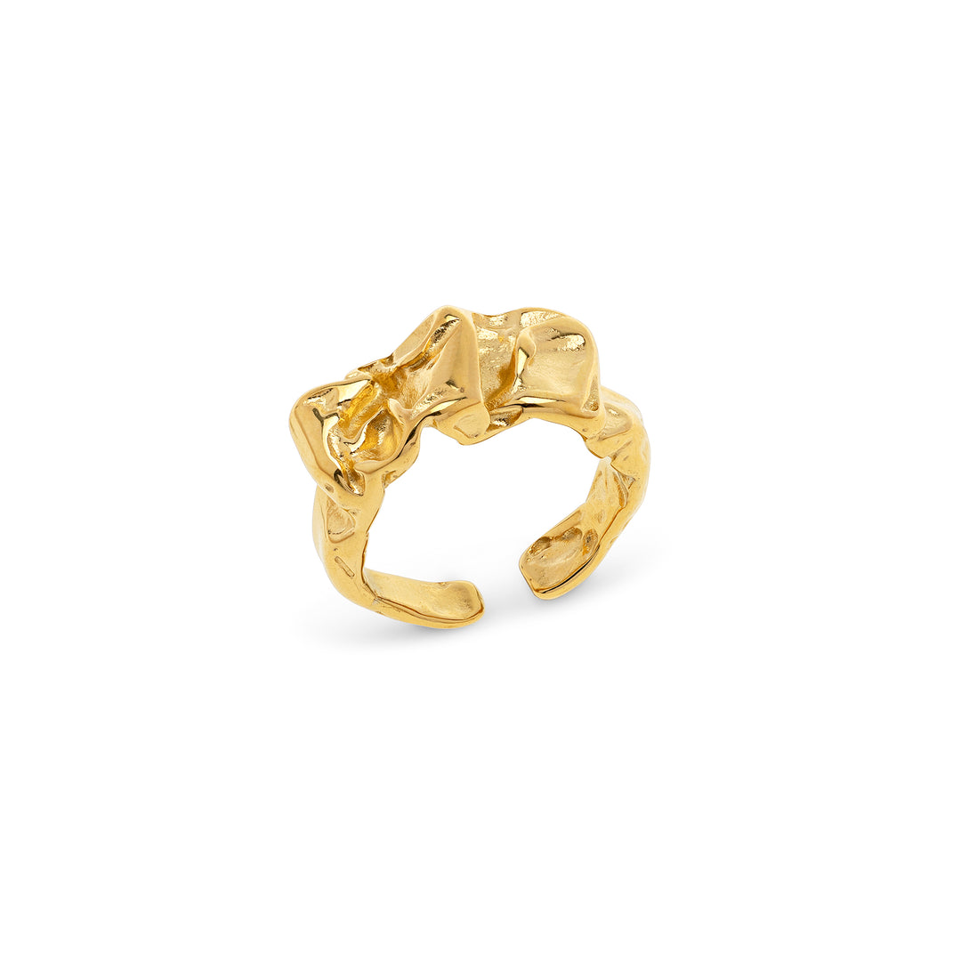 Siri - Chunky Statement Ring Rostfritt Stål