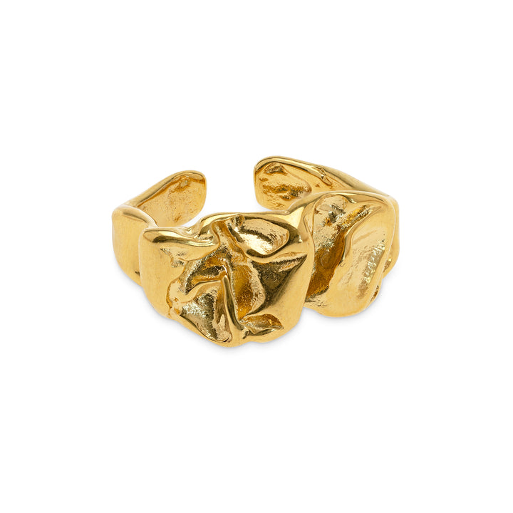 Siri - Chunky Statement Ring Rostfritt Stål
