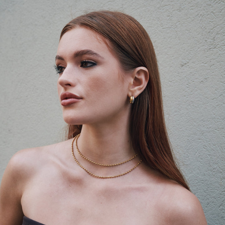 Vendela - Duo Örhängen Rostfritt Stål