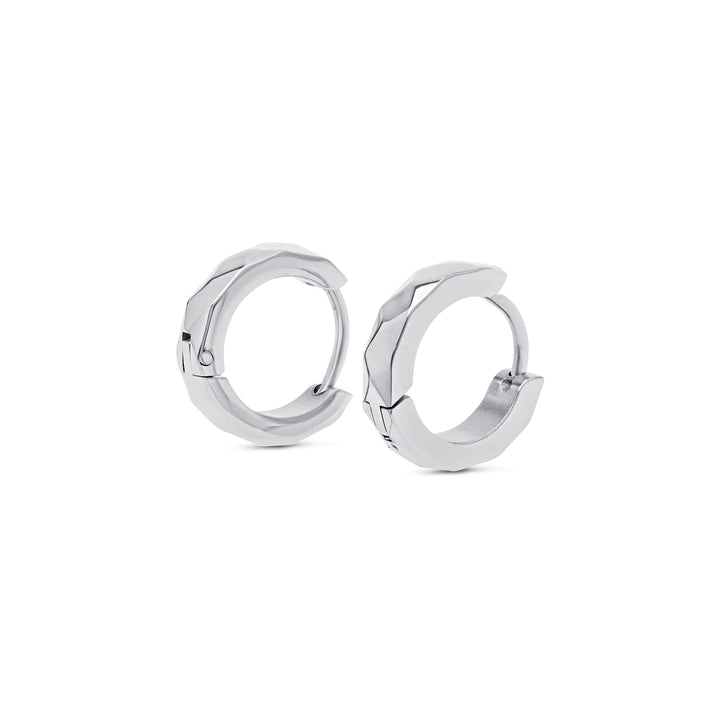 Noor - Spike Hoops Örhängen 16mm Rostfritt Stål