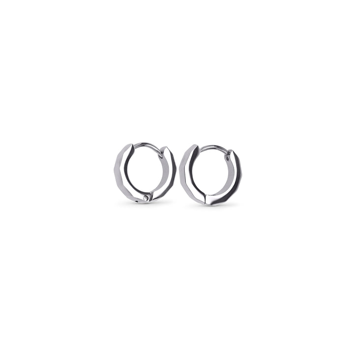 Noor - Spike Hoops Örhängen 16mm Rostfritt Stål