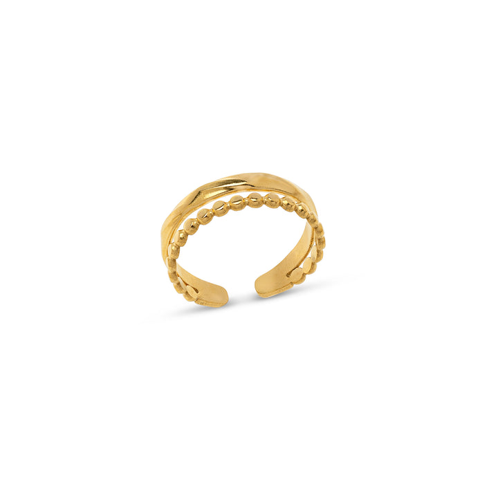 Polly - Duo Ring Rostfritt Stål