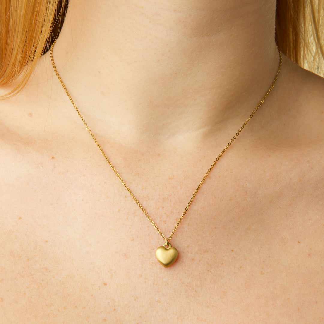 Bellamy - Halsband Hjärta Rostfritt Stål