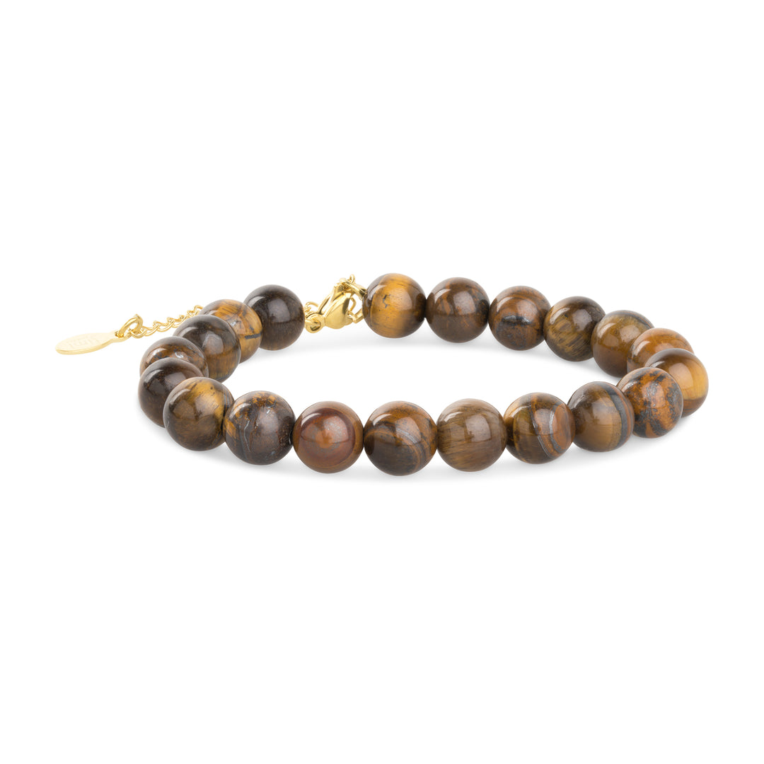 Birgit - Tiger Eye Armband Rostfritt Stål