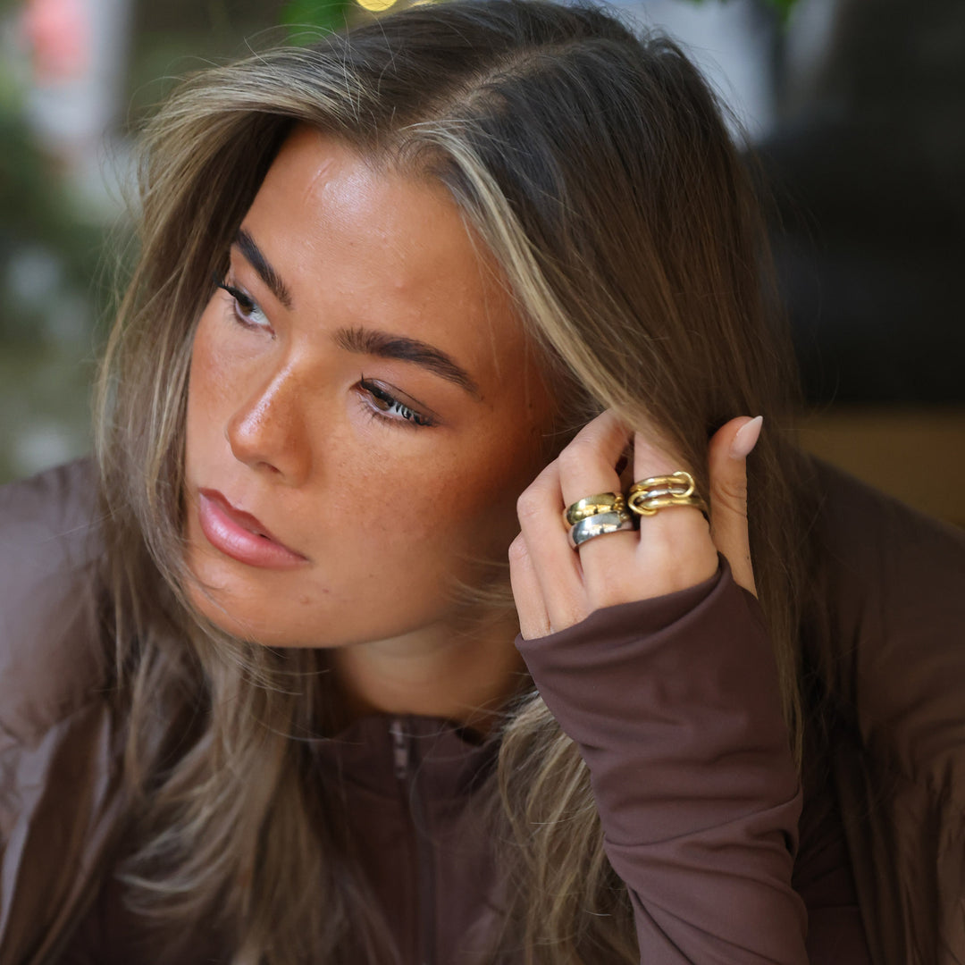 Irene - Ringstack Slät Rostfritt Stål