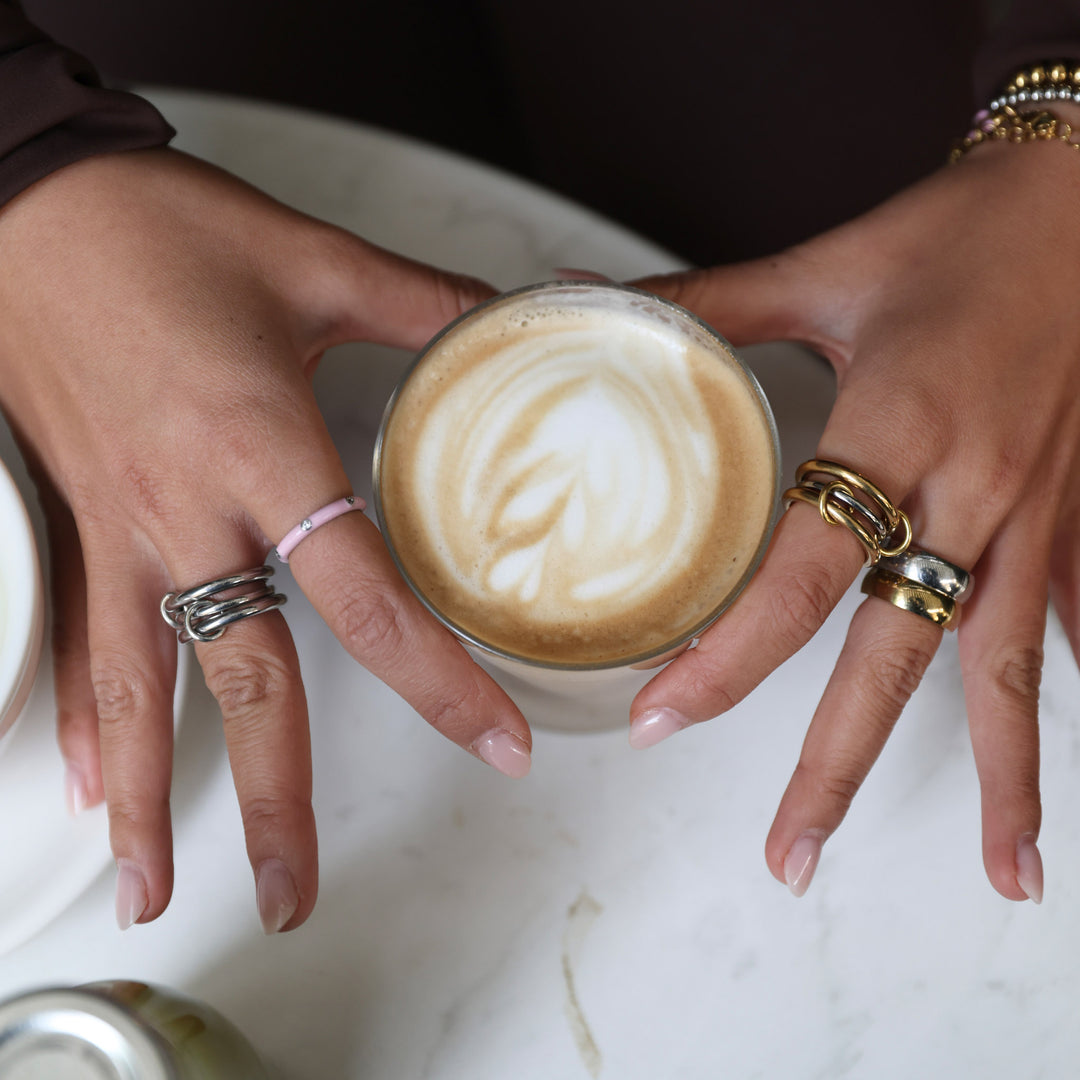Irene - Ringstack Slät Rostfritt Stål