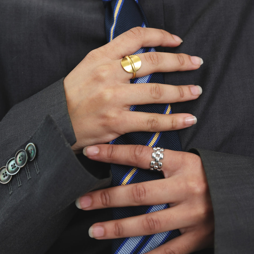 Jiselle - Statement Ring Rostfritt stål