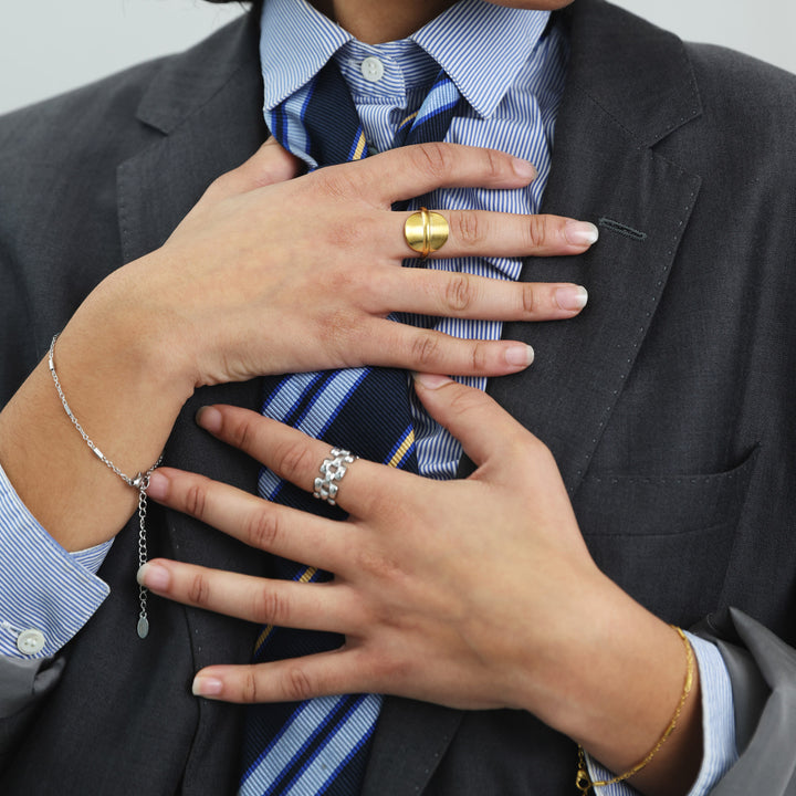 Jiselle - Statement Ring Rostfritt stål