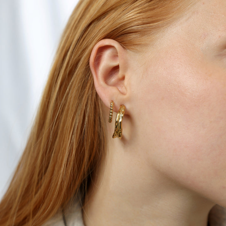 Hildur - Hoops Örhängen Rostfritt Stål