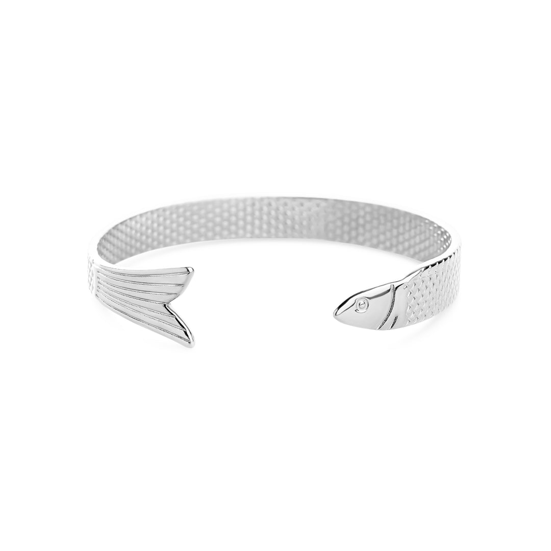 Erle - Bangle Armband Fisk Rostfritt Stål