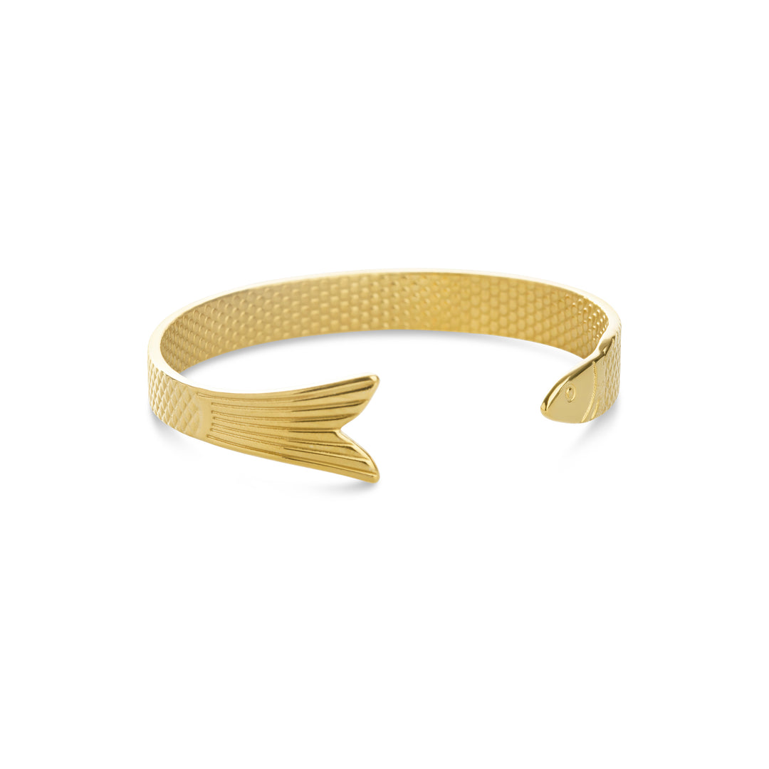 Erle - Bangle Armband Fisk Rostfritt Stål