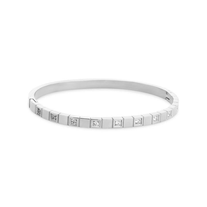 Meg - Bangle Armband Kristall Rostfritt Stål