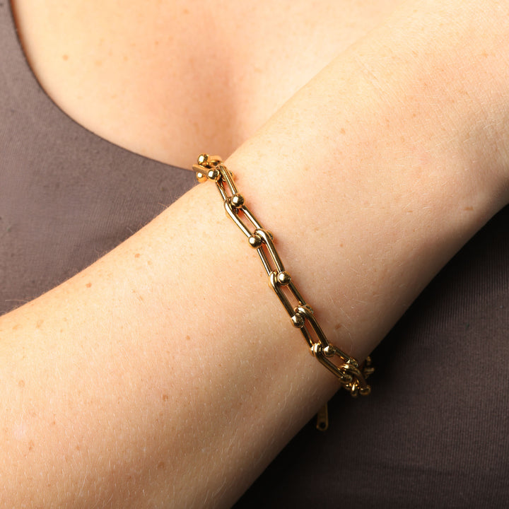 Betty - Paperclip Armband Rostfritt Stål