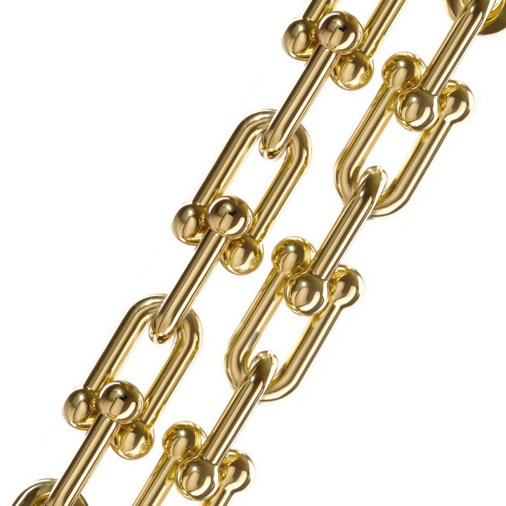 Betty - Paperclip Halskedja Rostfritt Stål