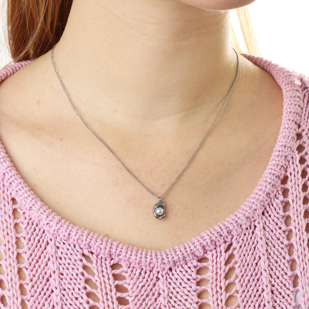 Ilse - Pärlhalsband Rostfritt Stål