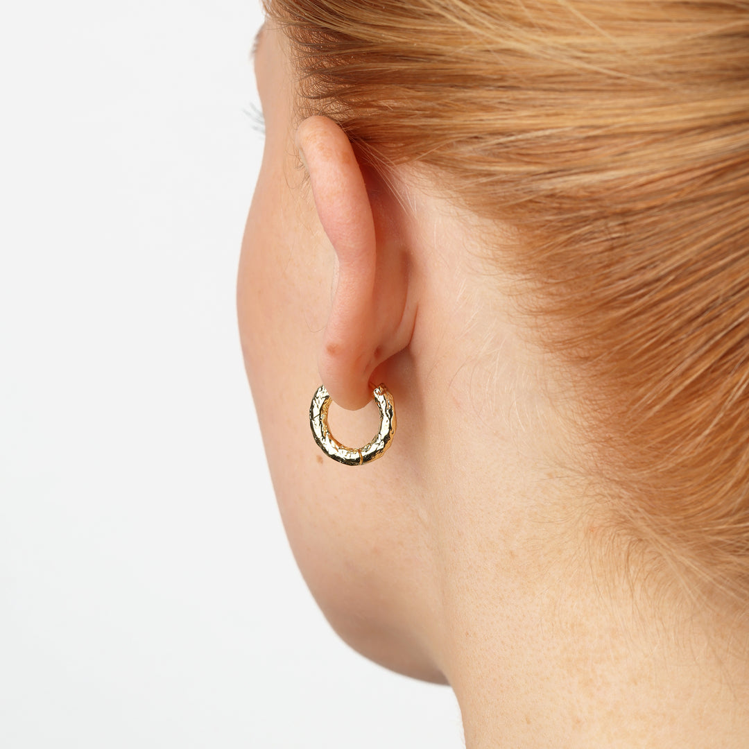 Hildur - Hoops Örhängen Rostfritt Stål