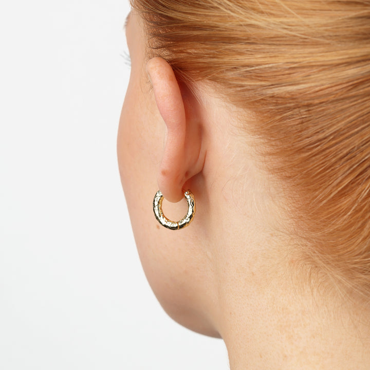 Hildur - Hoops Örhängen Rostfritt Stål