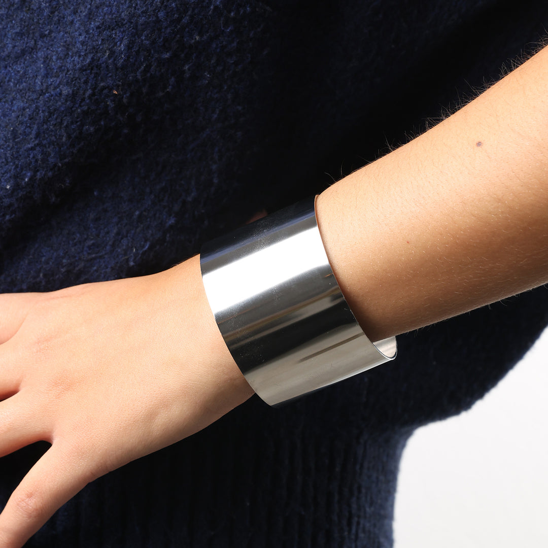 Connie - Statement Bangle Armband Rostfritt Stål
